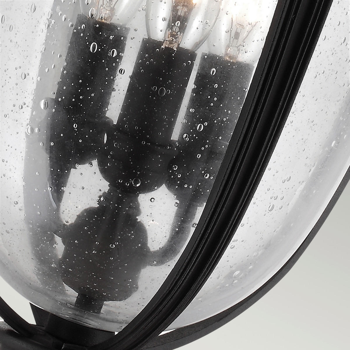 AUSSENHÄNGELEUCHTE 26.7/68 cm  - Schwarz, Basics, Glas/Metall (26.7/68cm) - Elstead Lighting