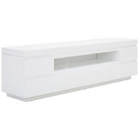 LOWBOARD  in 175/50/40 cm  - Weiß Hochglanz, Design, Holzwerkstoff (175/50/40cm) - Xora