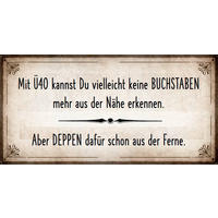 DEKOPANEEL Text 20/40/0,3 cm  - Creme, Basics, Holz (20/40/0,3cm)