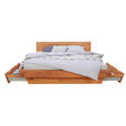 BALKENBETT 180/200 cm  in Buchefarben   - Buchefarben, LIFESTYLE, Holz (180/200cm) - Linea Natura
