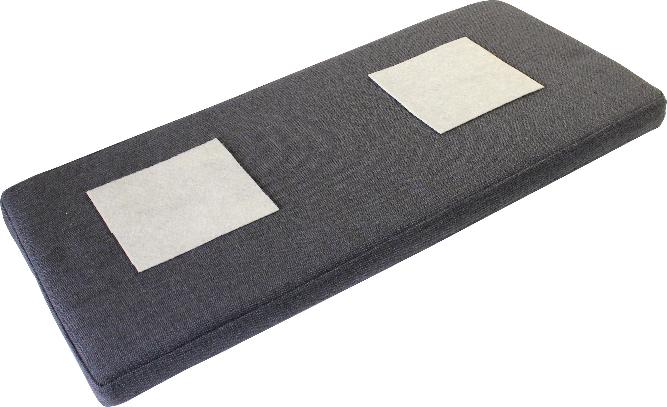 SITZKISSEN  - Anthrazit, Design, Textil (95/6/35cm) - Carryhome