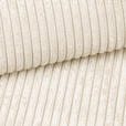 ECKSOFA Creme Cord  - Eichefarben/Creme, KONVENTIONELL, Holz/Textil (162/284cm) - Carryhome