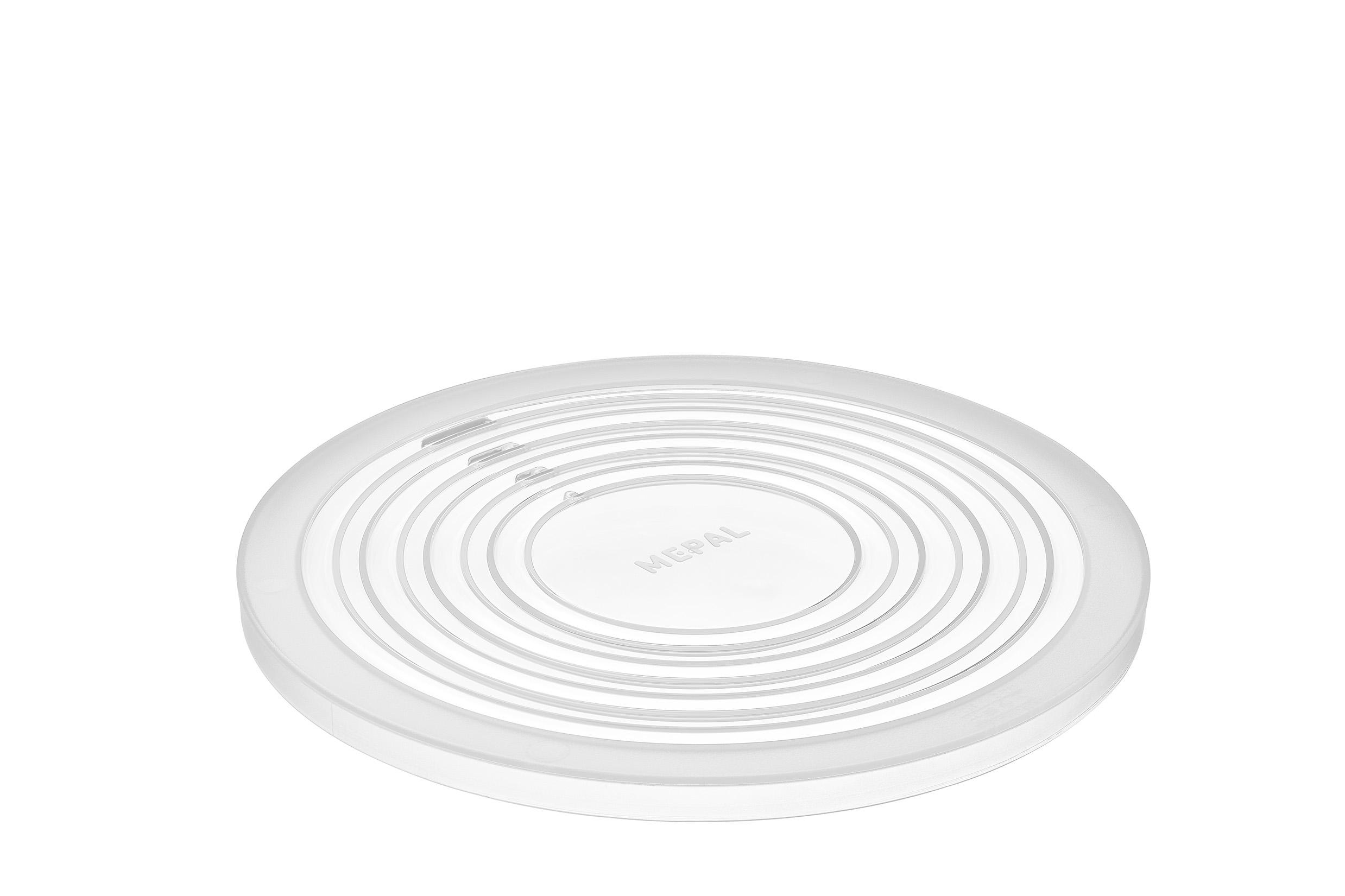 MIKROWELLENDECKEL  - Transparent, Basics, Kunststoff (243/240/13cm) - Mepal