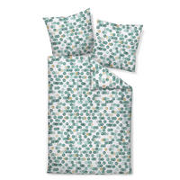 BETTWÄSCHE Biber 155/200 cm  - Waldgrün, Design, Textil (155/200cm) - Janine