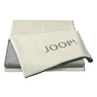 WOHNDECKE MELANGE DOUBLEFACE 150/200 cm  - Hellgrau/Naturfarben, Design, Textil (150/200cm) - Joop!