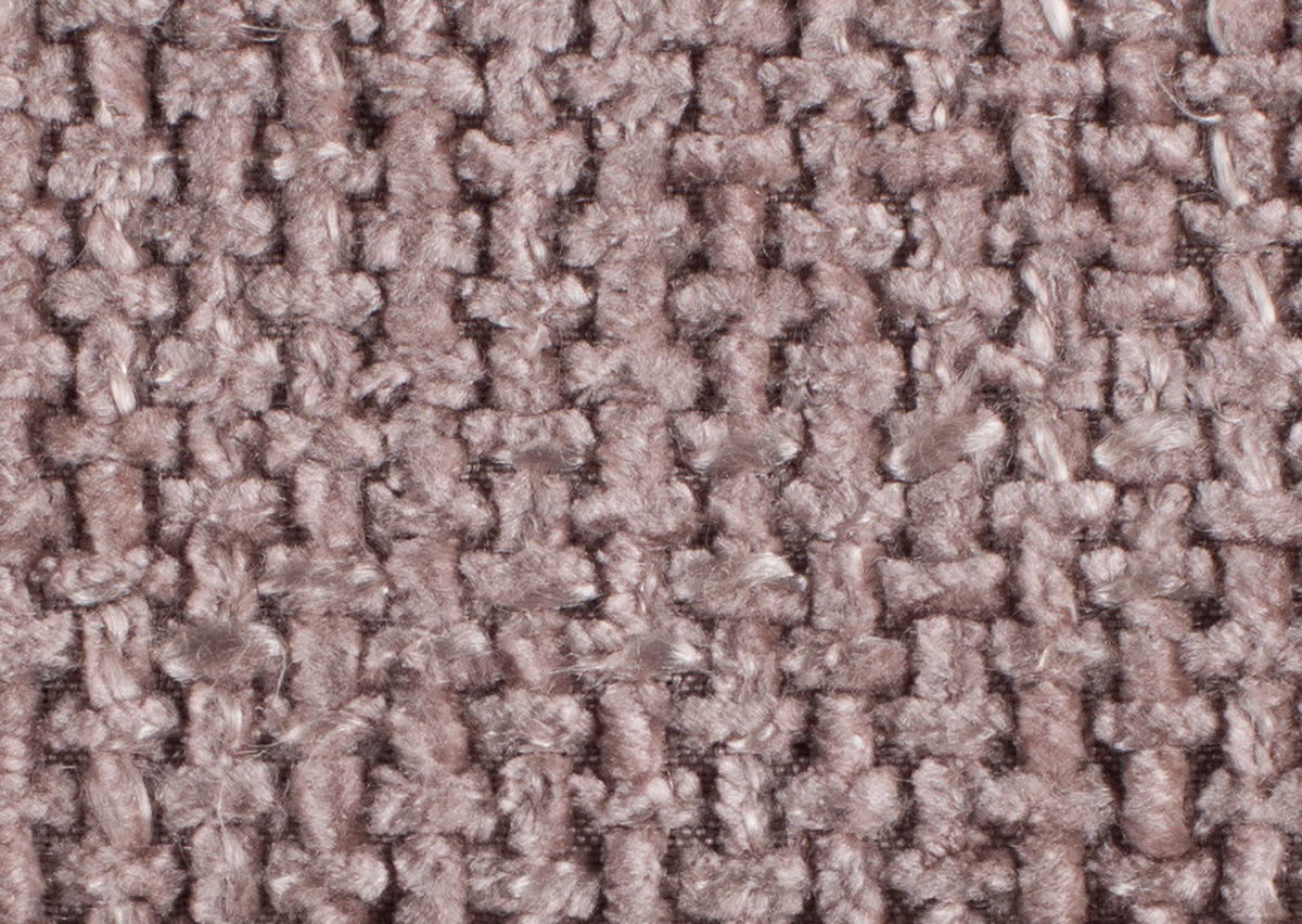 ECKSOFA in Webstoff Altrosa  - Schwarz/Altrosa, Design, Textil/Metall (180/289cm) - Stylife