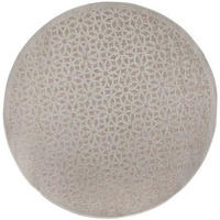 OUTDOORTEPPICH 160/160 cm Piatto Silberfarben  - Silberfarben, Basics, Textil (160/160cm) - Xora