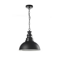 HÄNGELEUCHTE 36/110 cm   - Schwarz/Weiß, Basics, Metall (36/110cm)