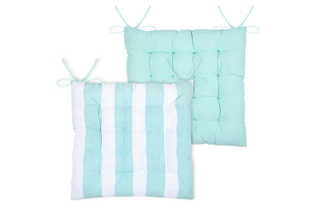 BLAZINA ZA STOL  COOL VIBES 38/38/5 cm             - metino zelena, Basics, tekstil (38/38/5cm) - Esposa