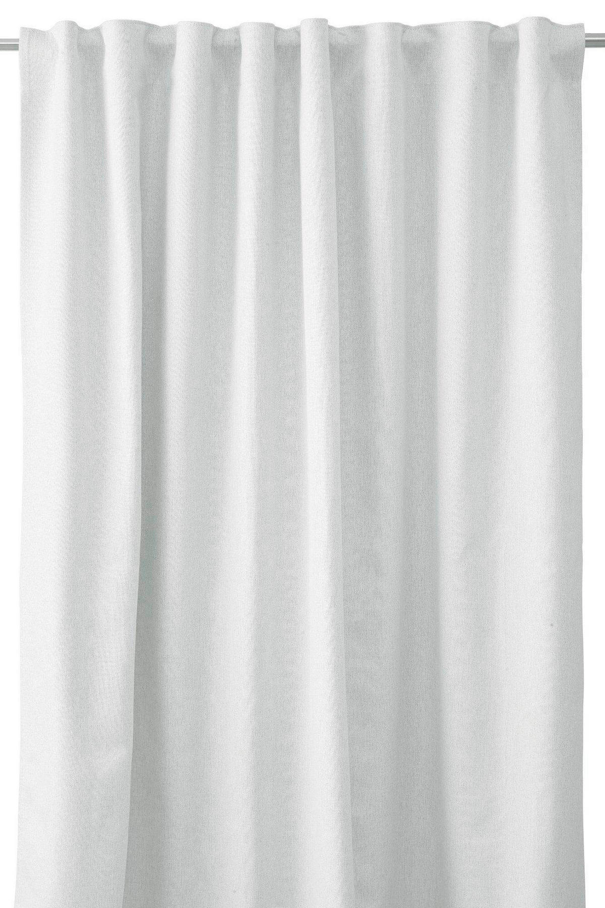 VERDUNKELUNGSVORHANG black-out (lichtundurchlässig)  - Weiß, Basics, Textil (270/280cm)