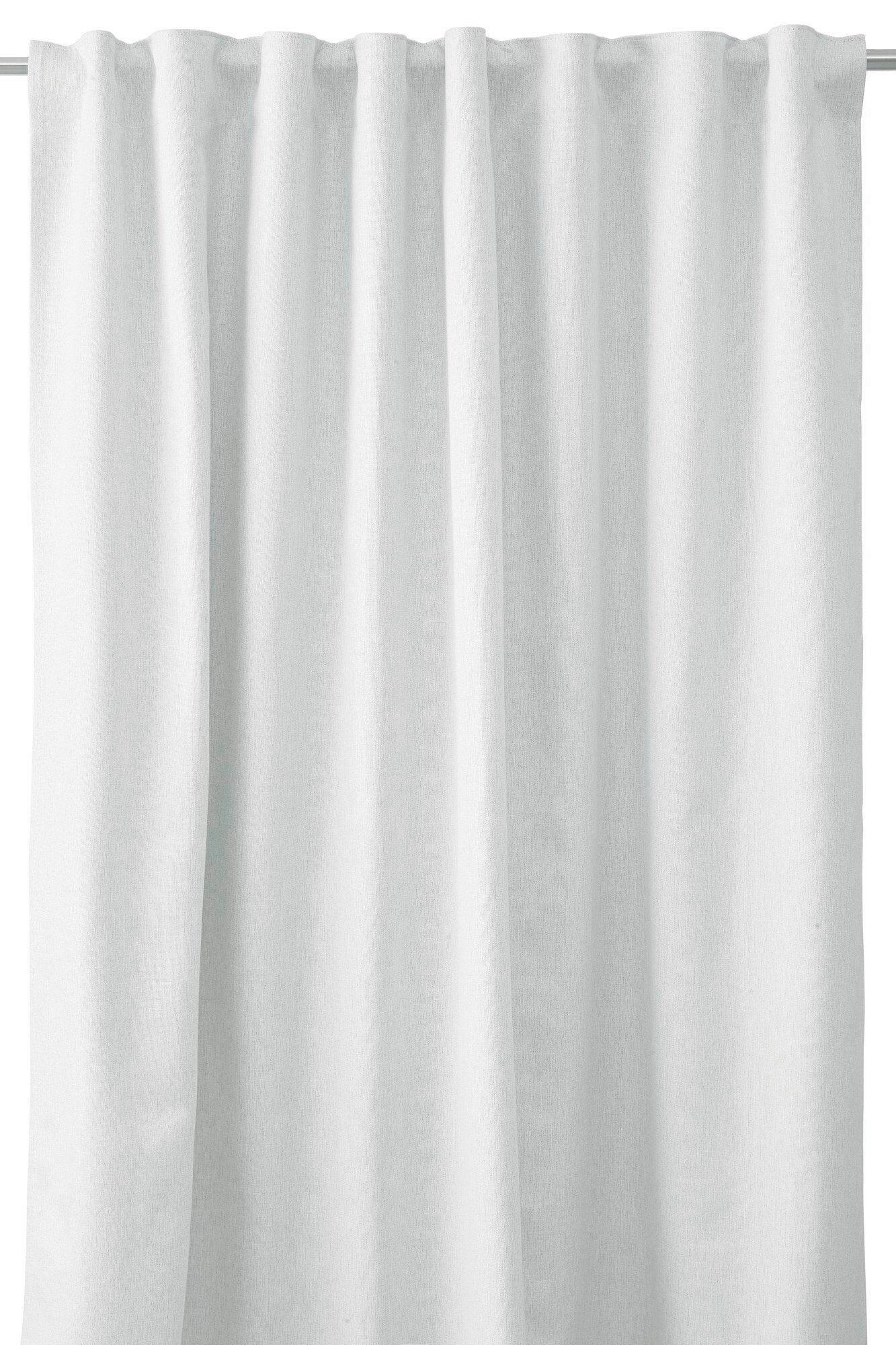 MÖRKLÄGGNINGSGARDIN black-out (mörkläggande) vit /270/280 cm