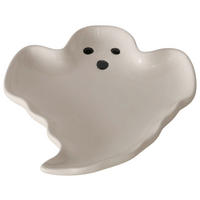 TANIER DUCH HALLOWEEN   20/16 cm  - čierna/biela, Basics, keramika (20/16cm)