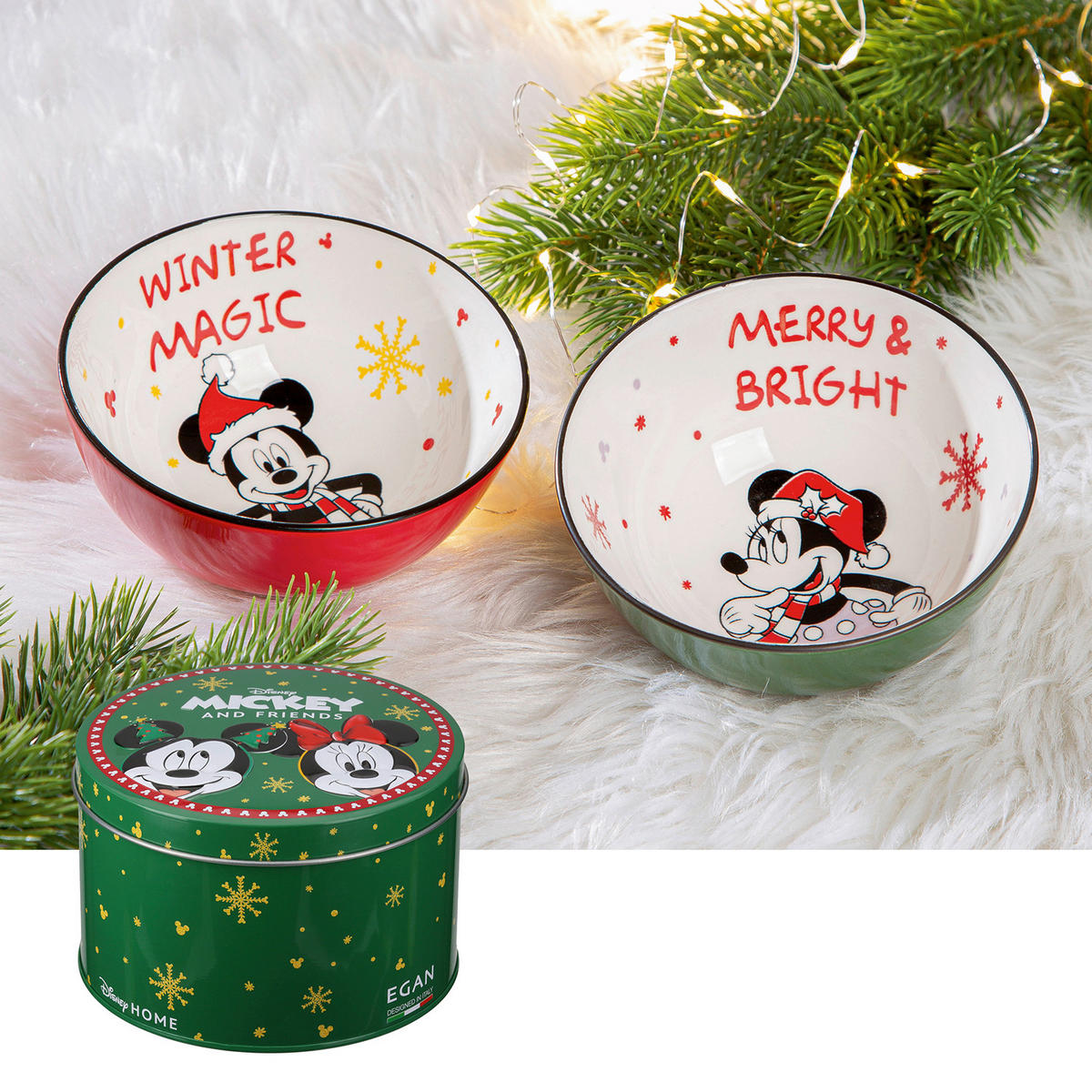 DESSERTSCHALE  - Multicolor, LIFESTYLE, Keramik (11,5/6,2/11,5cm) - Disney
