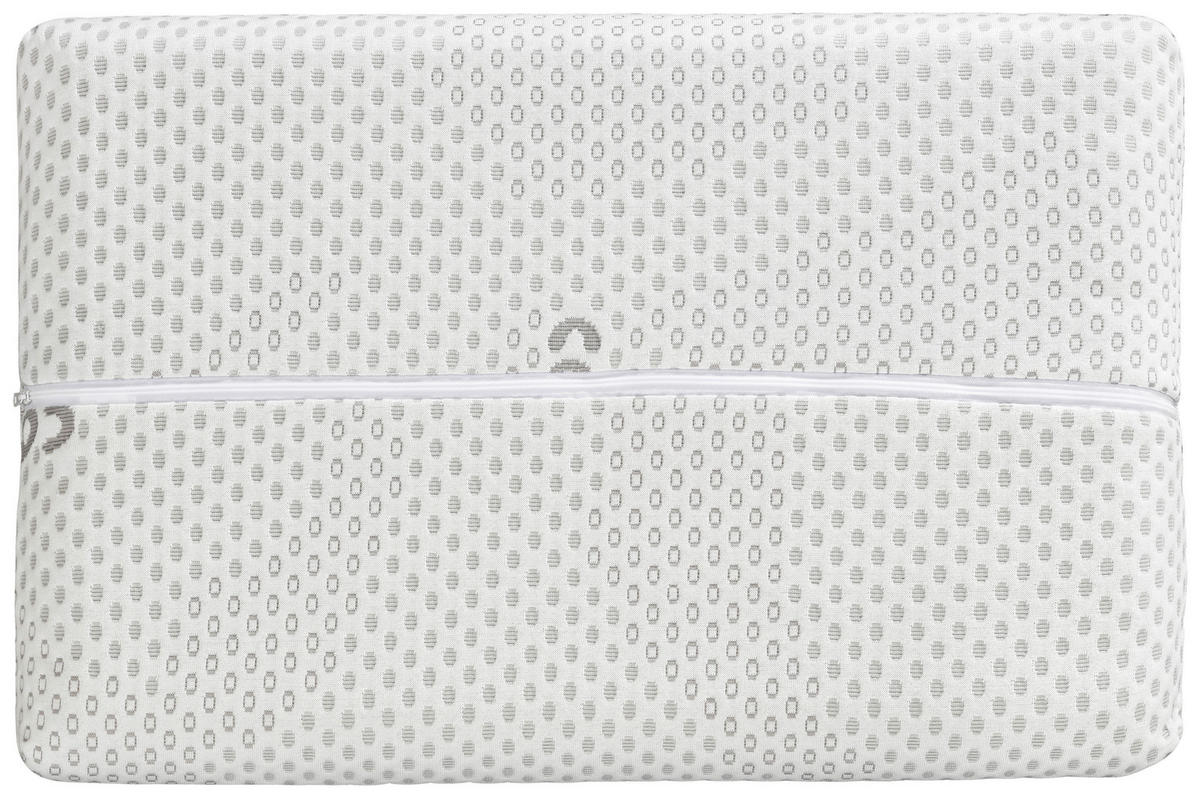ŠÍJOVÝ OPĚRNÝ POLŠTÁŘ 60/40/8 cm - šedá, Basics, textil (60/40/8cm) - Swedish Line