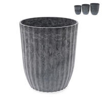 ÜBERTOPF   - Dunkelgrau, Basics, Kunststoff (26/18/30cm)