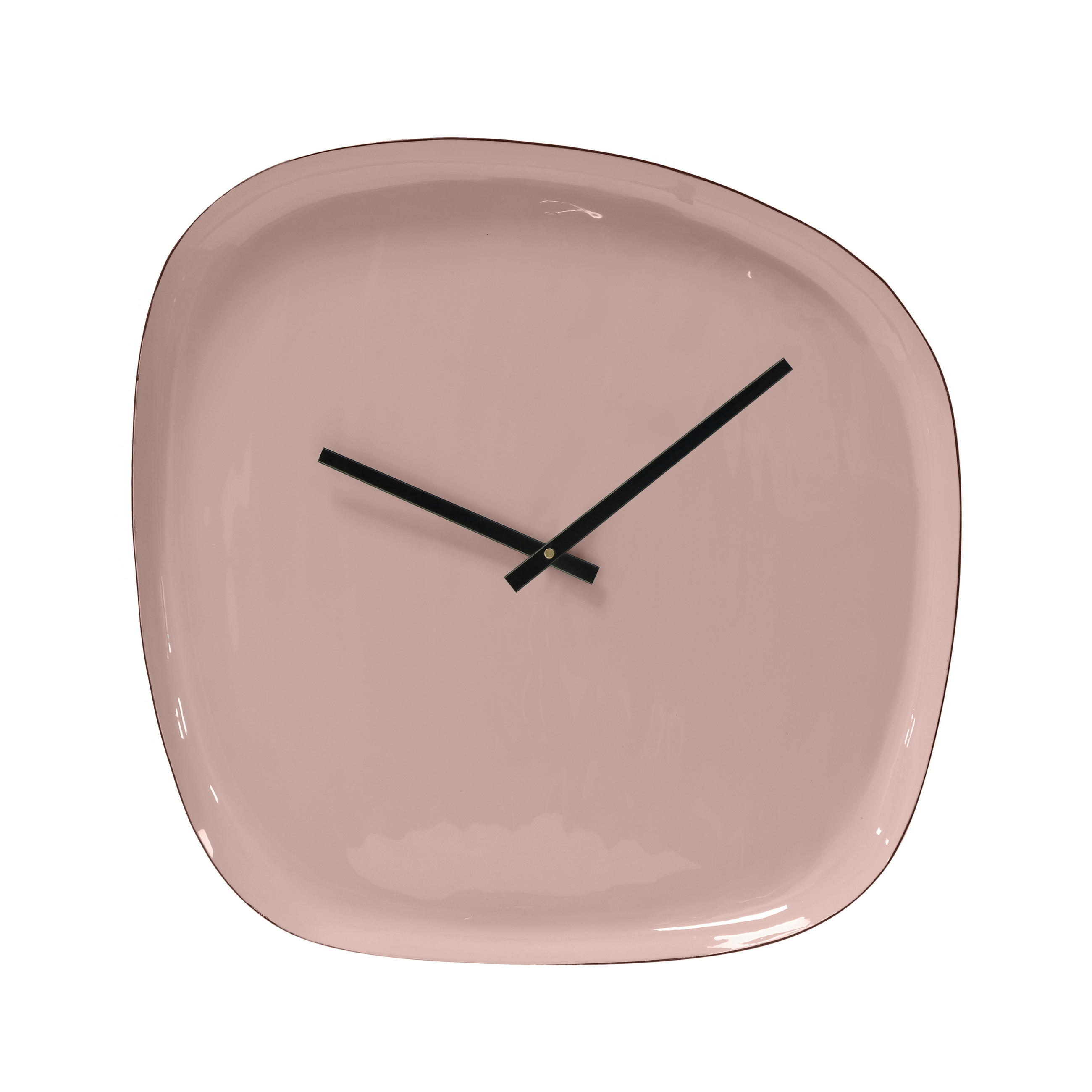 WANDUHR Rosa 42/42/4 cm  - Rosa, Basics, Metall (42/42/4cm)