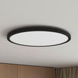 LED-DECKENLEUCHTE 42/2,9 cm   - Schwarz, Basics, Kunststoff (42/2,9cm) - Novel