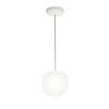 HÄNGELEUCHTE ACAI 16/150 cm   - Weiß, KONVENTIONELL, Glas (16/150cm)