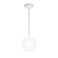 HÄNGELEUCHTE ACAI 16/150 cm   - Weiß, KONVENTIONELL, Glas (16/150cm)