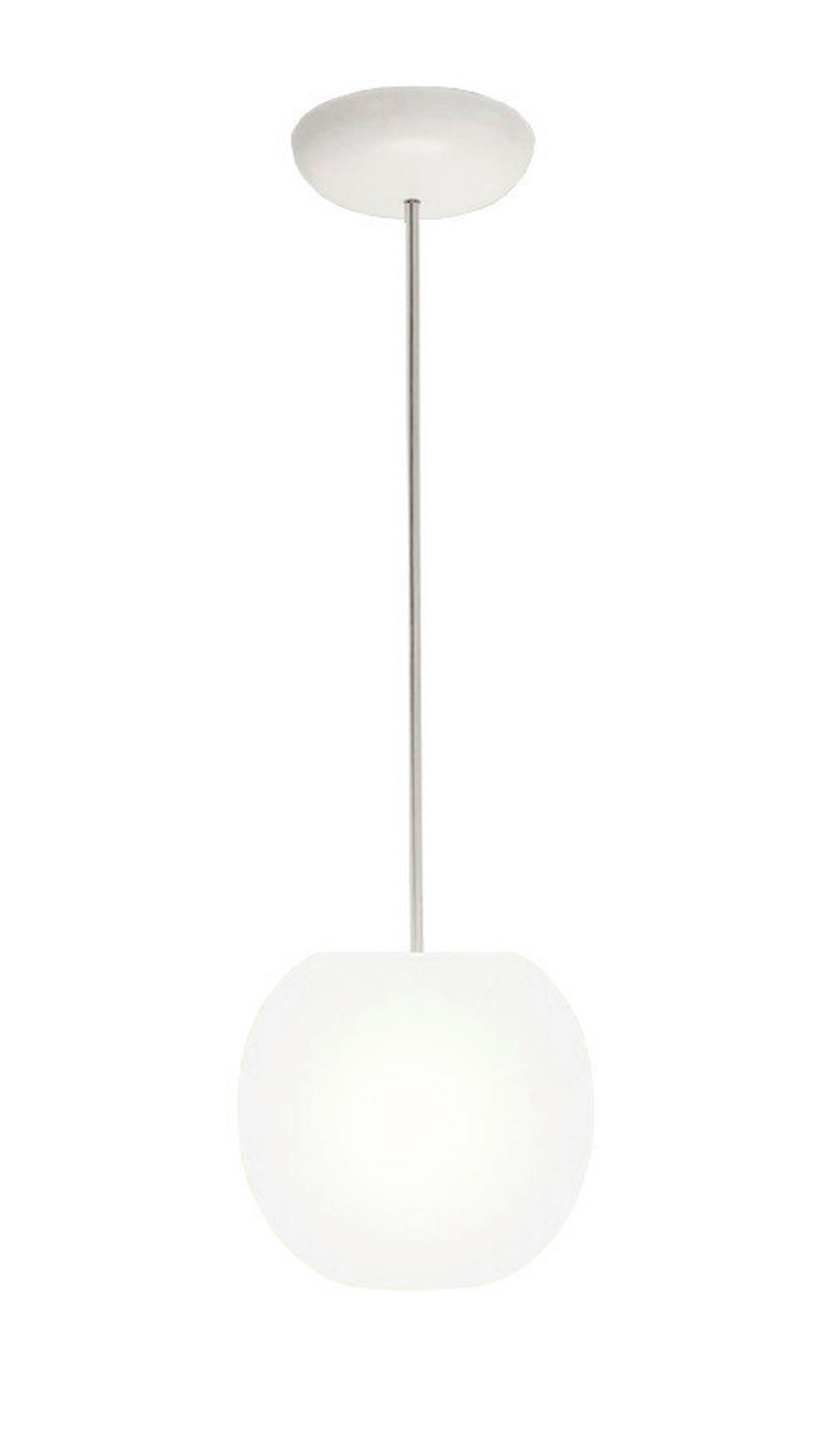 HÄNGELEUCHTE ACAI 16/150 cm   - Weiß, KONVENTIONELL, Glas (16/150cm)