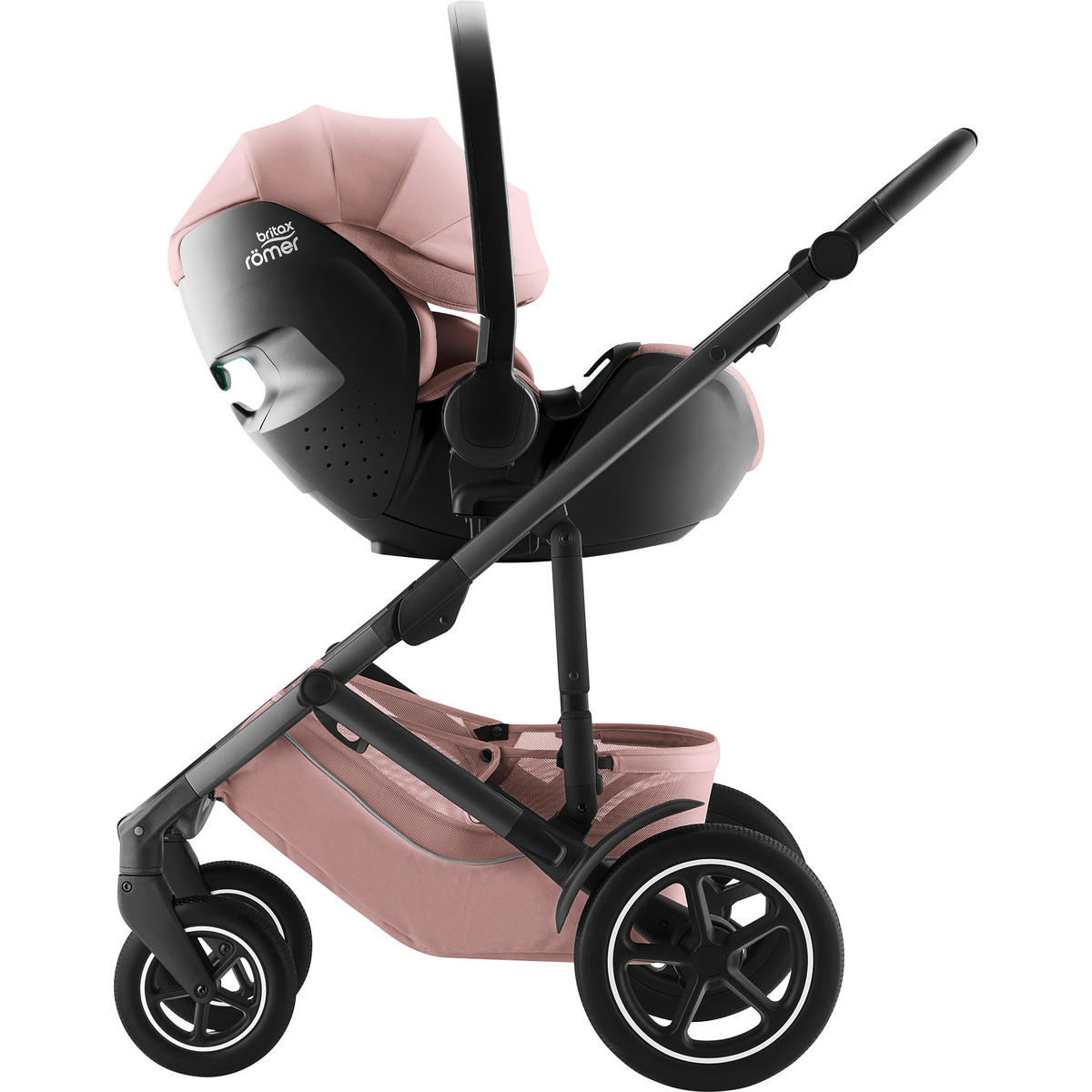BABYSCHALE Baby-Safe Pro Dusty Rose   - Altrosa, Basics, Kunststoff/Textil (44/62,5/65,5cm) - Britax Römer