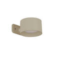 AKKU-WANDLEUCHTE - Sandfarben, Basics, Kunststoff/Metall (9,2/8/4,5cm) - Novel