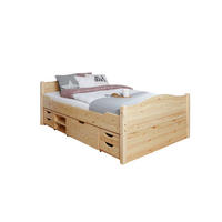 STAURAUMBETT 120/200 cm  Naturfarben   - Naturfarben, Modern, Holz (120/200cm) - MID.YOU