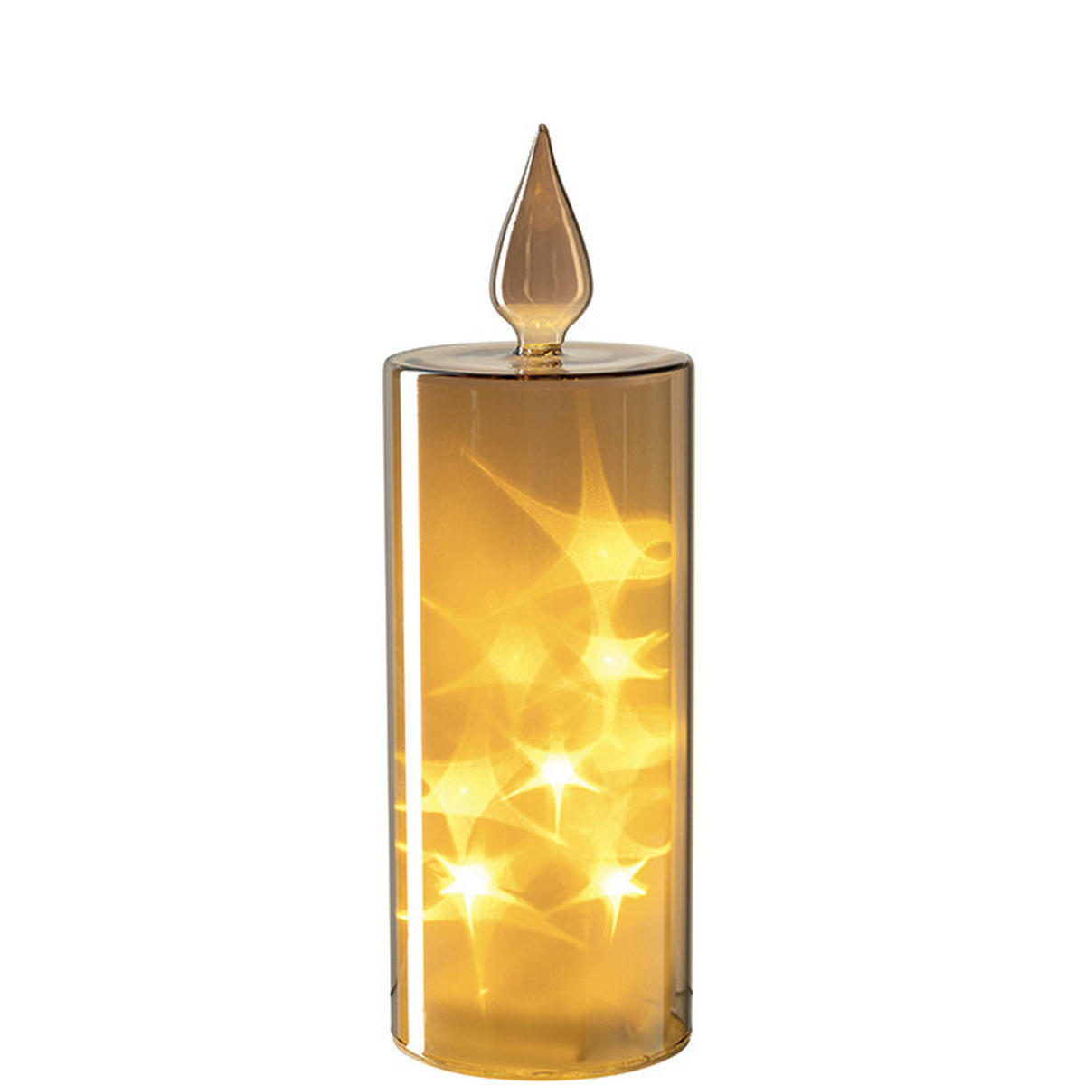 LED SVÍČKA kov, plast   - barvy zlata, Lifestyle, kov/plast (9,00/27,00/9,00cm) - Leonardo