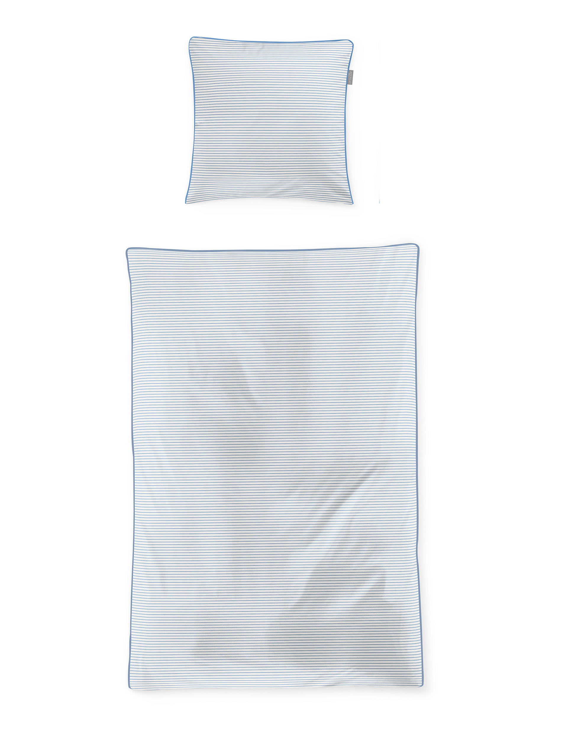 BETTWÄSCHE Makosatin 140/200 cm  - Weiß, KONVENTIONELL, Textil (140/200cm) - Irisette