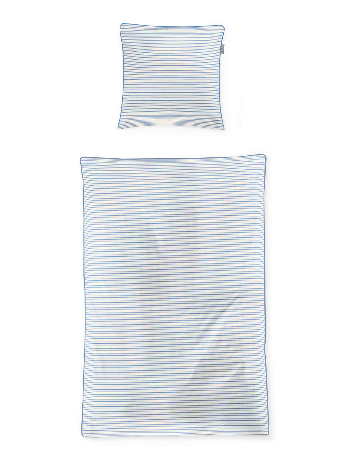 BETTWÄSCHE Makosatin 155/200 cm  - Weiß, KONVENTIONELL, Textil (155/200cm) - Irisette