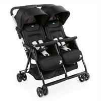 ZWILLINGSWAGEN OHLALÀ TWIN  - Schwarz, Basics, Metall (78/101/88cm) - Chicco
