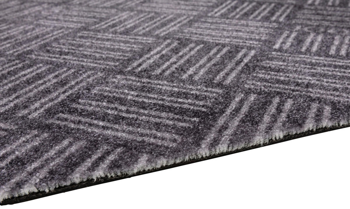 FUSSMATTE - Anthrazit, Design, Kunststoff (50/70cm) - Joop!