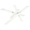 TISCHGESTELL in Metall 160/70/72 cm   - Creme, Design, Metall (160/70/72cm) - Landscape