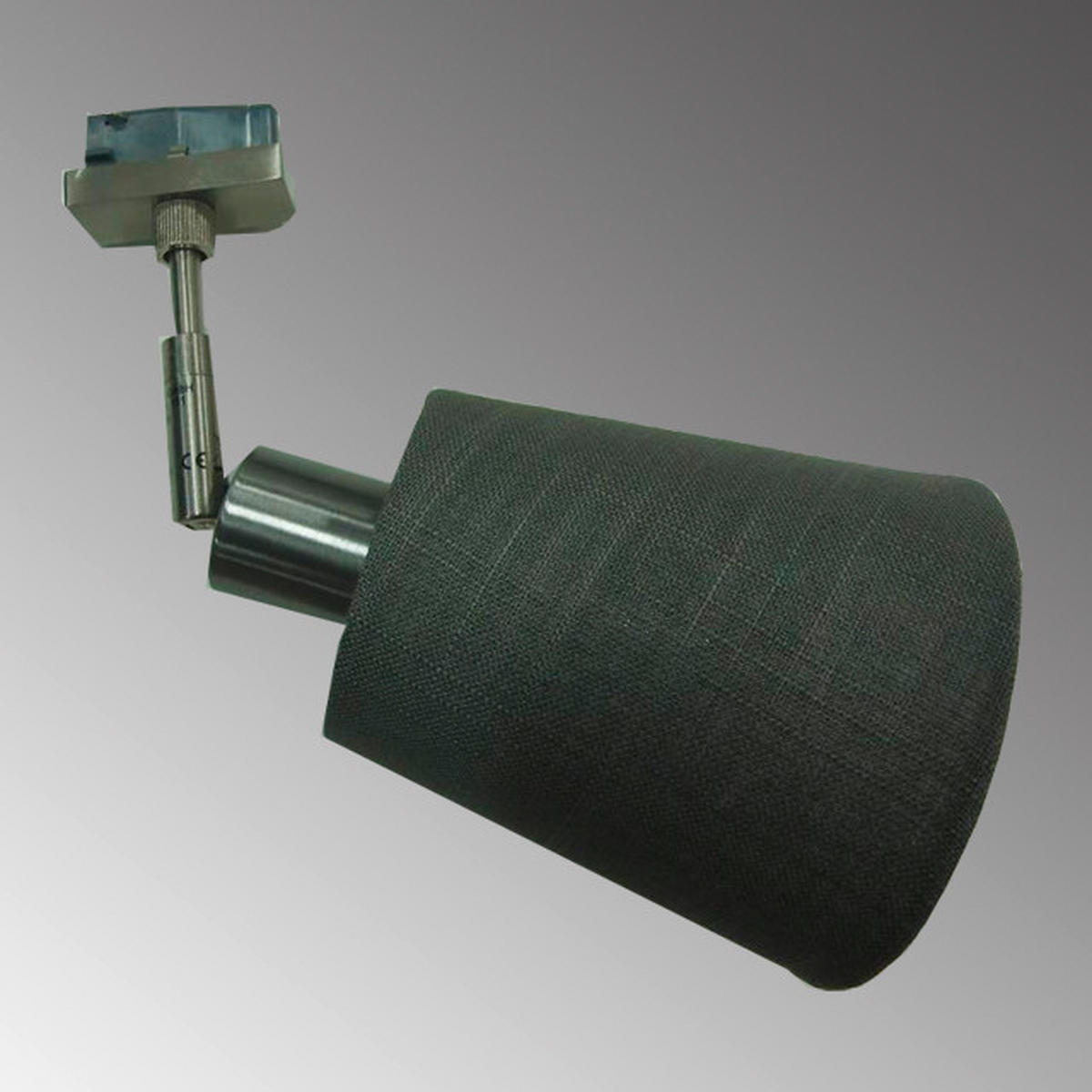 SCHIENENSYSTEM - Grau/Nickelfarben, Basics, Textil/Metall (11/23cm) - Fischer & Honsel