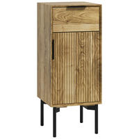 UNTERSCHRANK 41/101/42 cm   - Schwarz/Naturfarben, Natur, Holz/Metall (41/101/42cm) - Livetastic