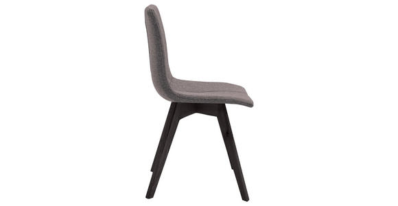 STUHL Flachgewebe Braun, Buche Kolonial - Buche Kolonial/Braun, KONVENTIONELL, Holz/Textil (47/87/52cm) - Carryhome