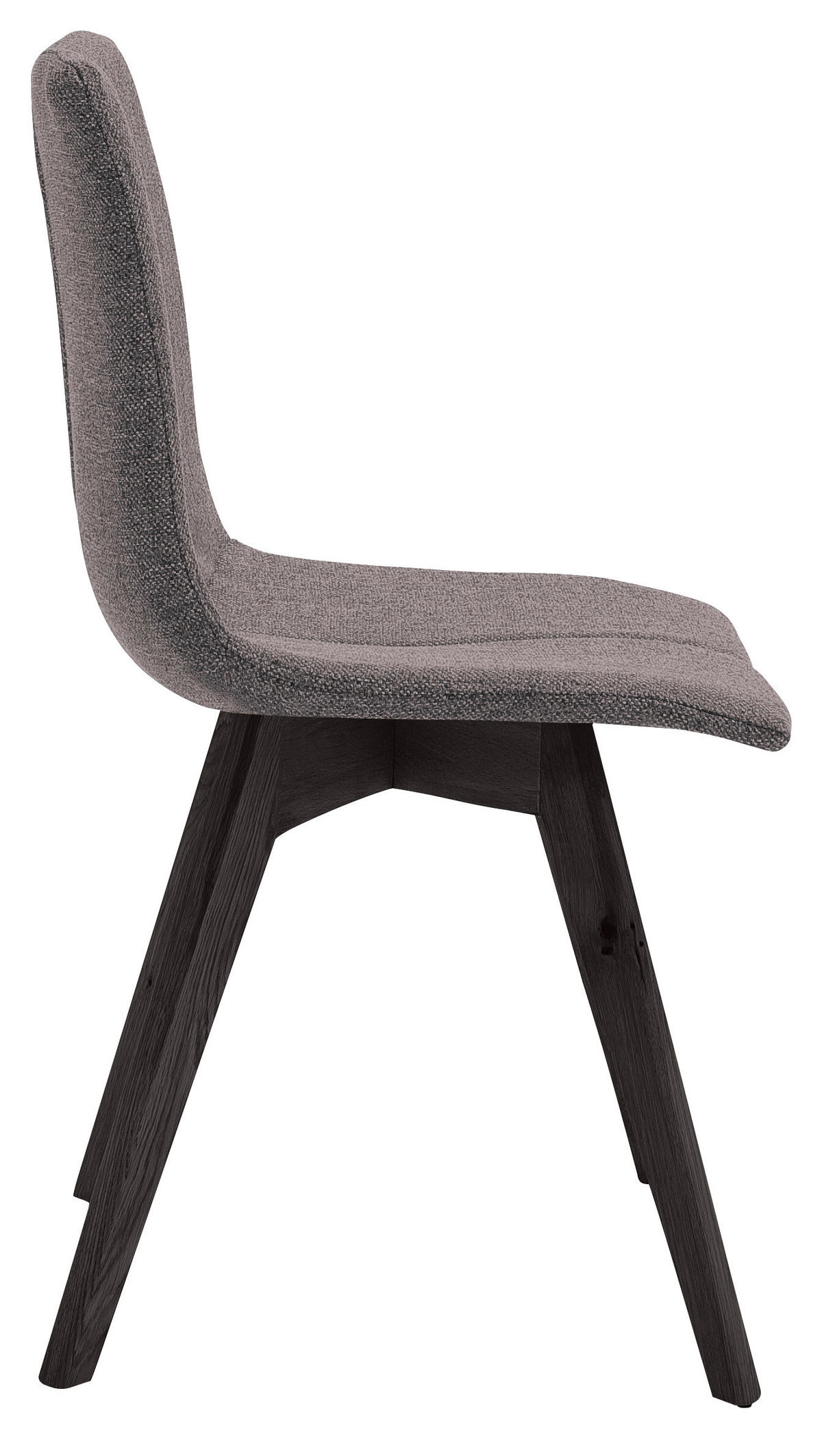 STUHL Flachgewebe Braun, Buche Kolonial  - Buche Kolonial/Braun, KONVENTIONELL, Holz/Textil (47/87/52cm) - Carryhome