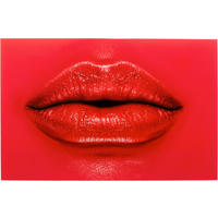 GLASBILD Frauen Rot  - Rot, Trend, Glas (120/80/4cm) - Kare-Design