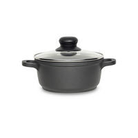 KOCHTOPF Turin 1,05 L  - Klar/Edelstahlfarben, KONVENTIONELL, Glas/Kunststoff (16/7,5cm) - Homeware Profession.