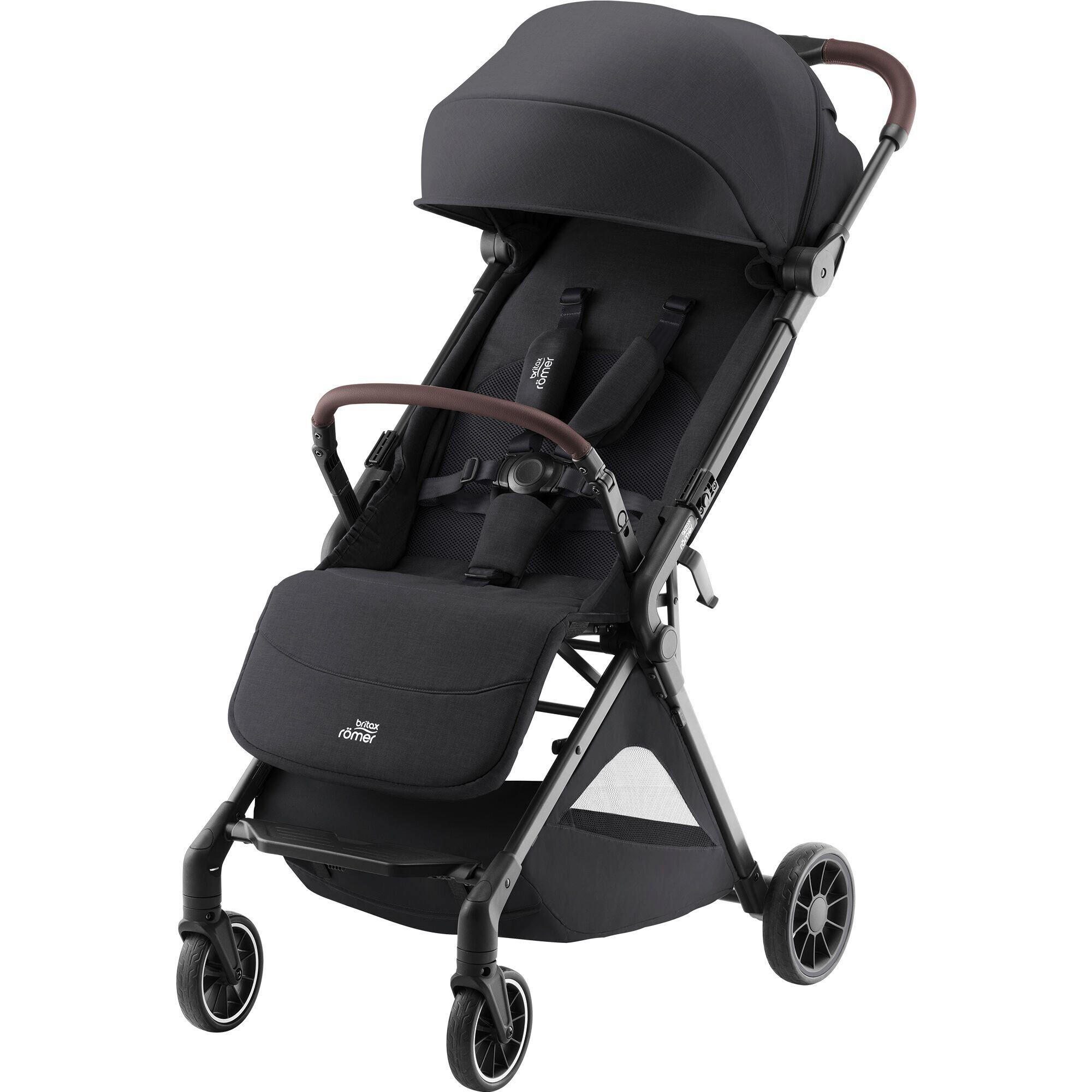 BUGGY TIRA  - Schwarz/Grau, Basics, Textil/Metall (53/114/100cm) - Britax Römer
