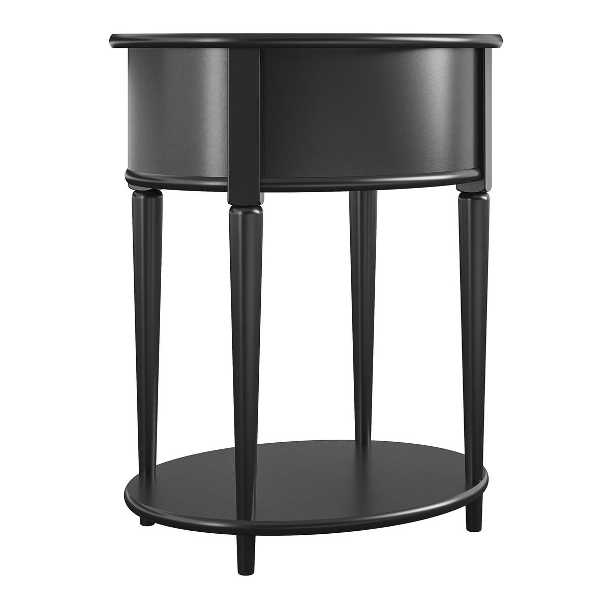 BEISTELLTISCH in Holzwerkstoff 55/45/66 cm  - Goldfarben/Schwarz, Design, Holzwerkstoff/Metall (55/45/66cm) - MID.YOU