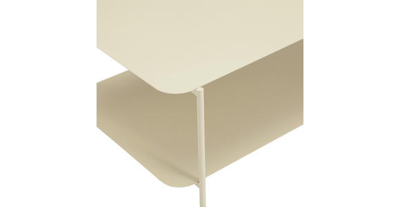 COUCHTISCH in Metall 90/58,4/40 cm  - Kaschmir, Design, Metall (90/58,4/40cm) - Carryhome