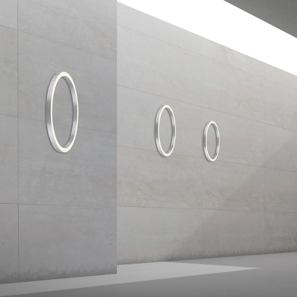 LED-DECKENLEUCHTE Pure Lines 70/70/4 cm   - Design, Metall (70/70/4cm) - Neuhaus PURE