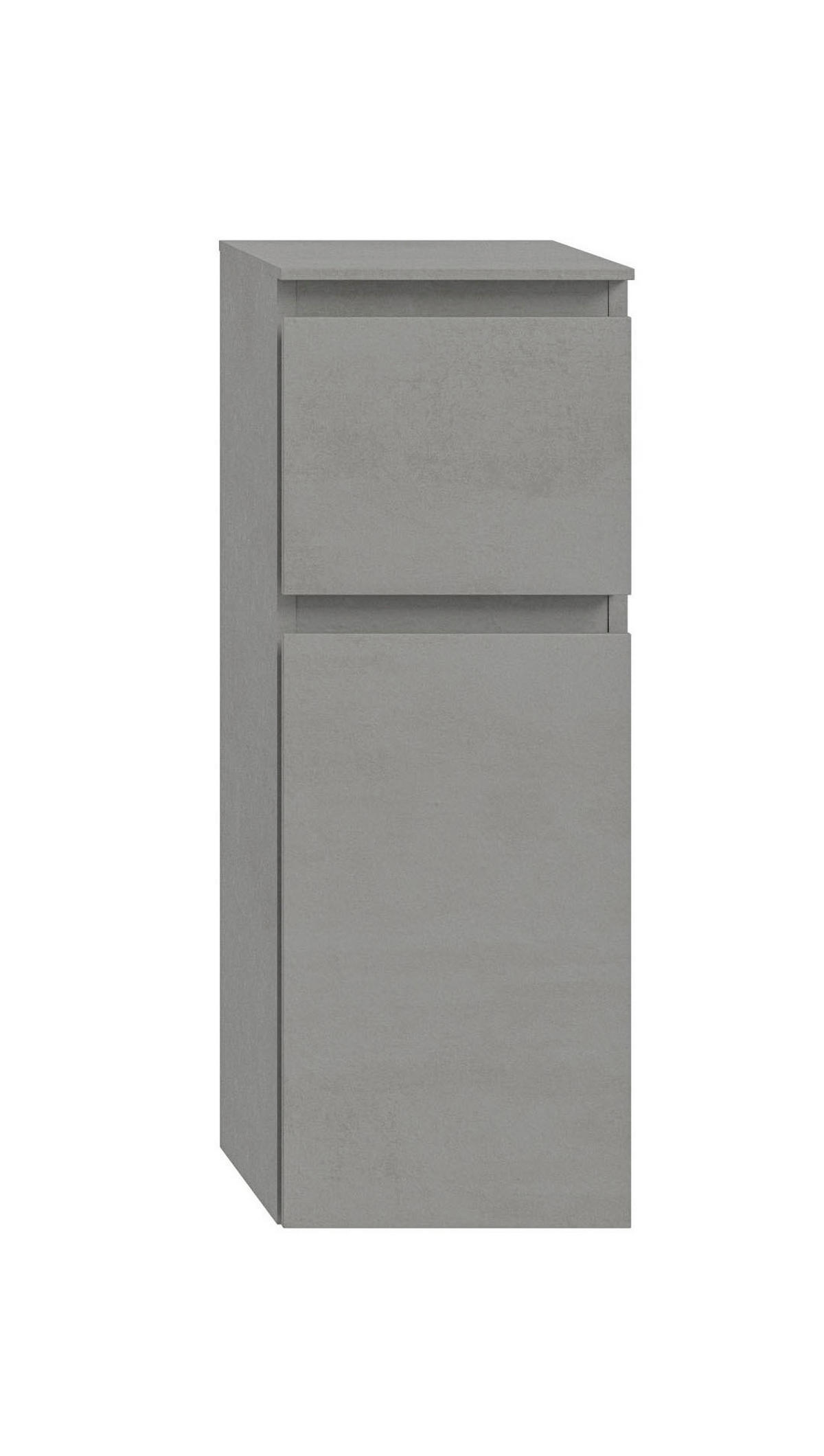 HIGHBOARD  in 30/81/33 cm  - Hellgrau/Grau, KONVENTIONELL, Holzwerkstoff (30/81/33cm) - Sadena