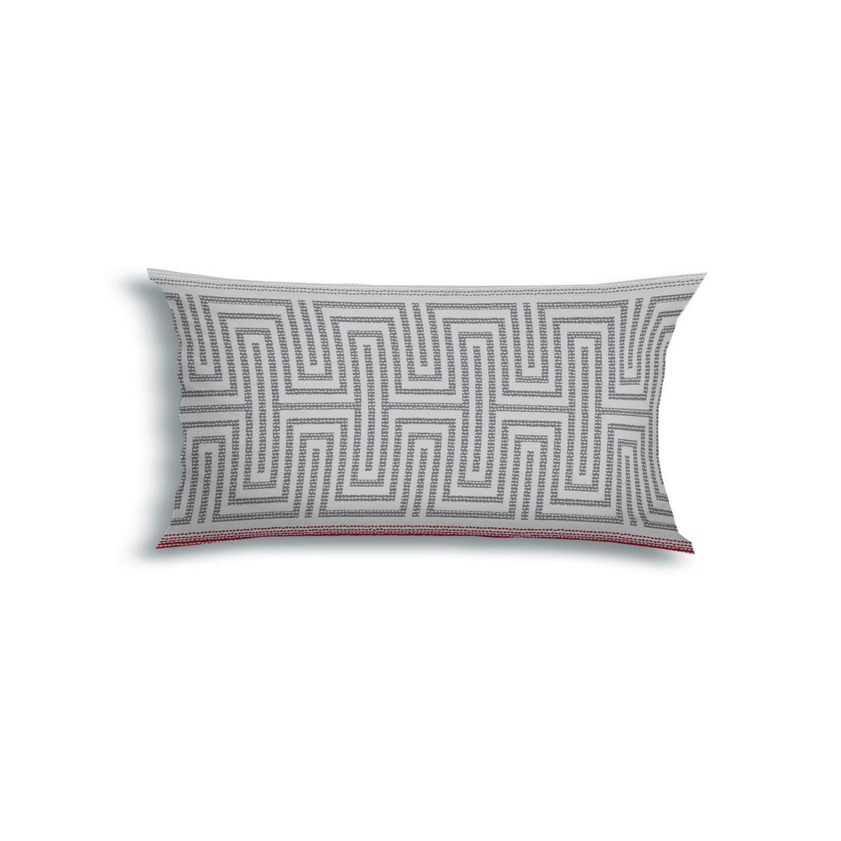 KOPFPOLSTERBEZUG 40/80 cm  - Weinrot, Design, Textil (40/80cm) - Florella