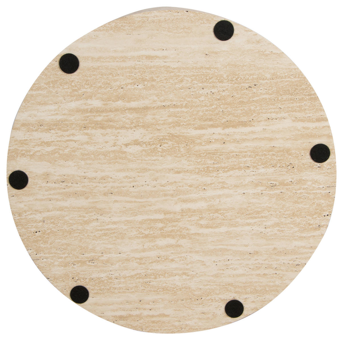 BEISTELLTISCH 60/60/40 cm Eichefarben rund  - Eichefarben, Design, Holzwerkstoff (60/60/40cm) - MID.YOU