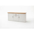 SIDEBOARD Brixen 183/85/50 cm 1 Schublade(n)  - Eichefarben/Schwarz, Basics, Holzwerkstoff/Metall (183/85/50cm) - Landscape