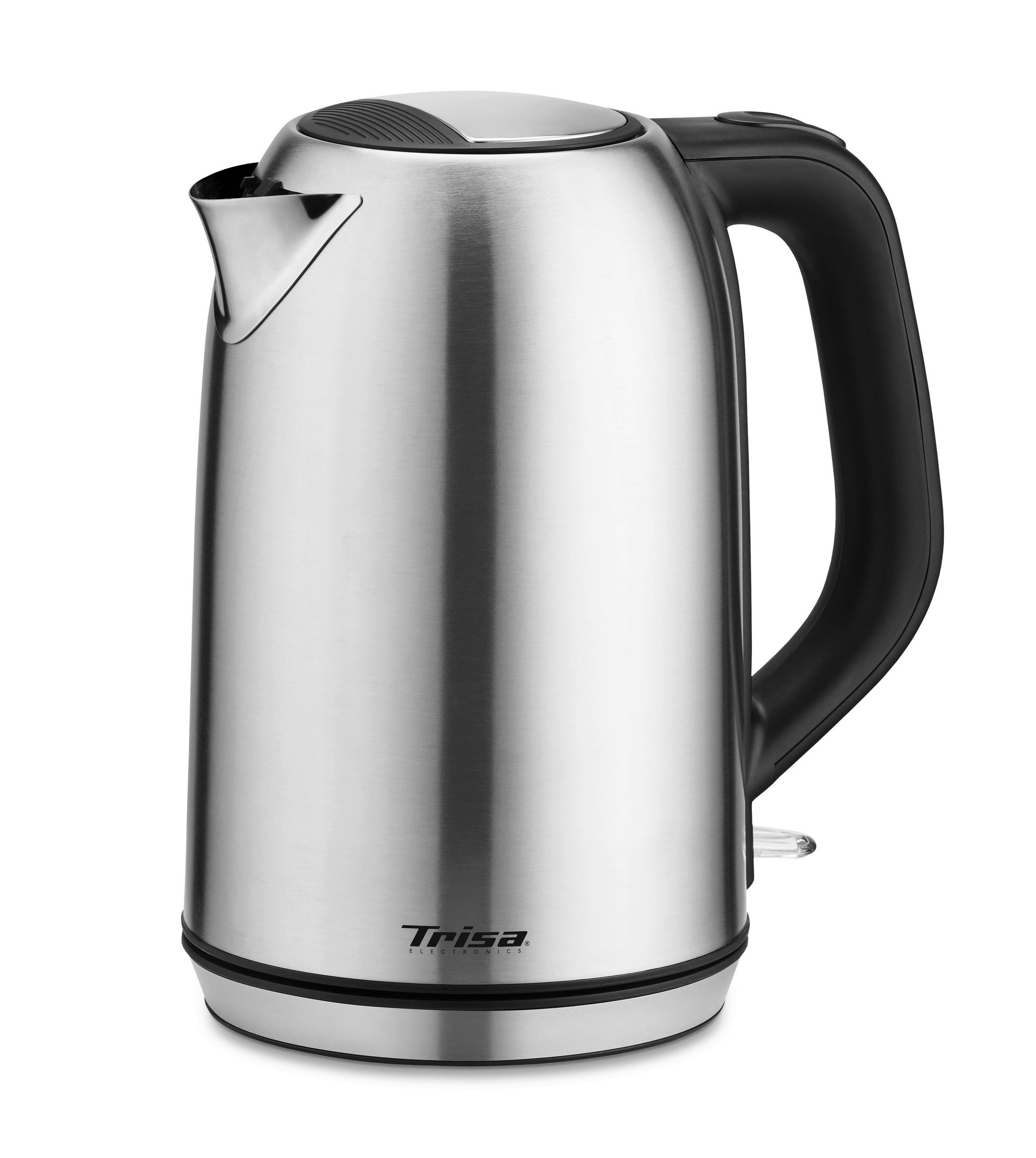 WASSERKOCHER 1,7 L  - Edelstahlfarben, Design, Metall (1,7l) - Trisa Electronics