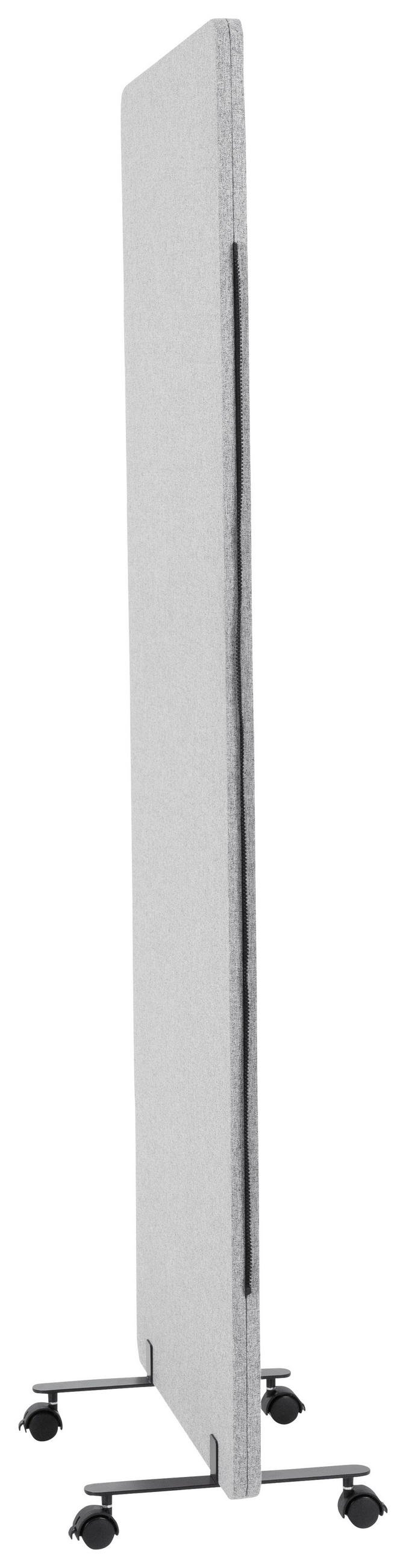 TRENNWAND  in Hellgrau  - Hellgrau, Basics, Kunststoff/Textil (60/177/3cm) - MID.YOU