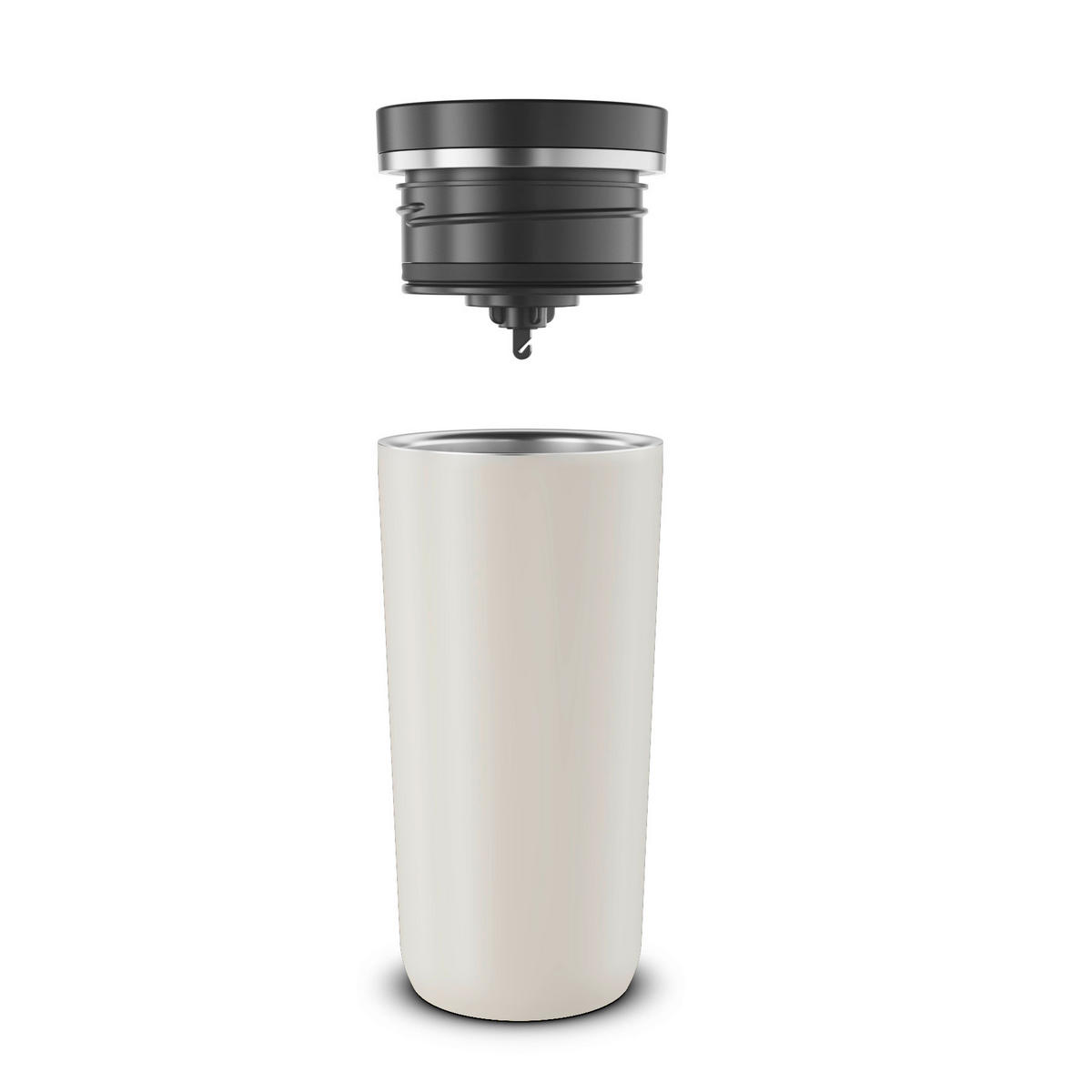 THERMOBECHER ISO COFFEE MUG PRO 0,38 L  - Greige, Basics, Metall (0.38l) - Alfi
